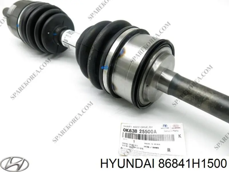 Брызговик задний левый 86841H1500 Hyundai/Kia