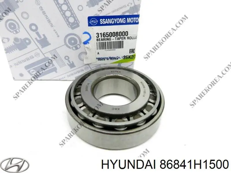 Брызговик задний, левый Hyundai/Kia 86841H1500
