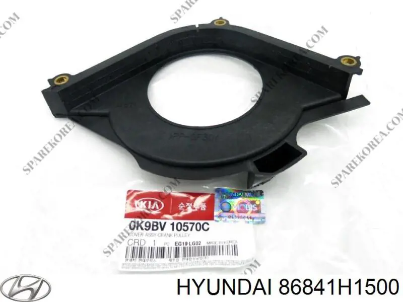 Купить 86841H1500 Hyundai/Kia Брызговик задний левый
