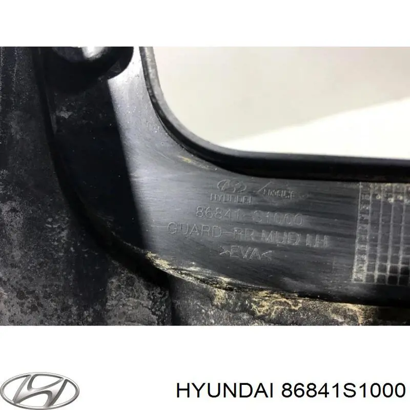 86841S1000 Hyundai/Kia Брызговик задний левый