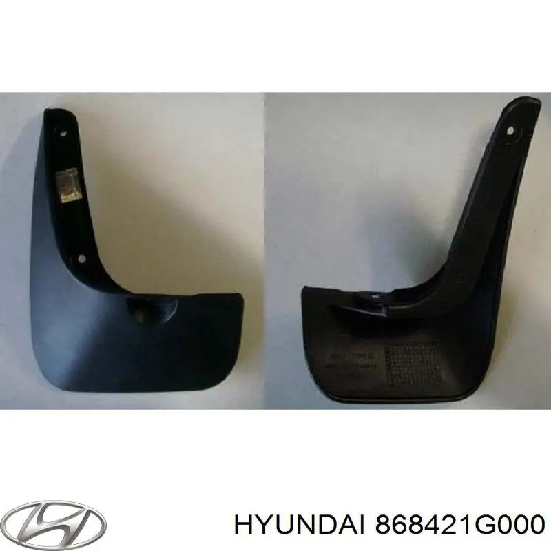Брызговик задний правый Hyundai/Kia 868421G000