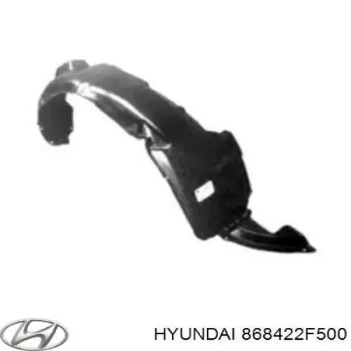 Брызговик задний правый Hyundai/Kia 868422F500