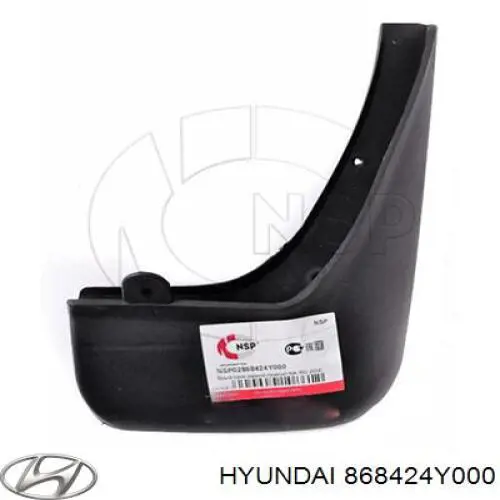 868424Y000 Hyundai/Kia Брызговик задний правый