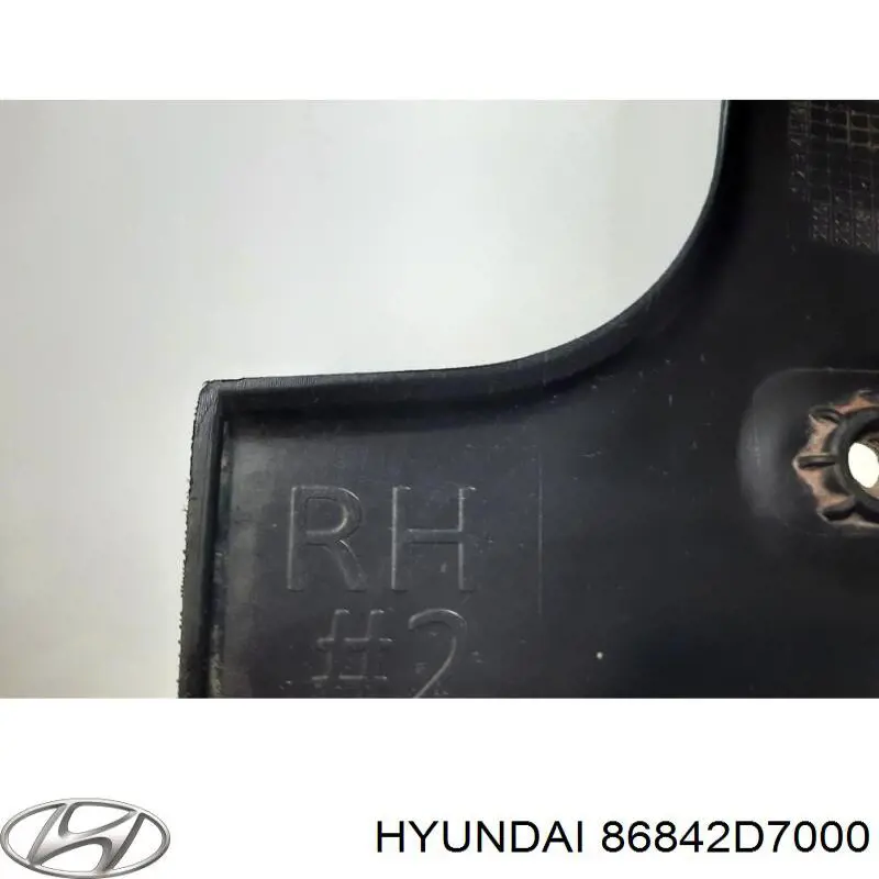 Брызговик задний правый Hyundai/Kia 86842D7000 цена, от 2.53 USD