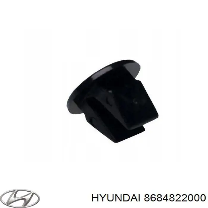 Пистон (клип) крепления подкрылка переднего крыла на Hyundai I20 GB