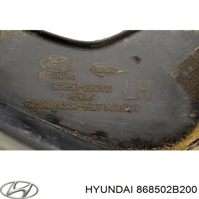 Купить 868502B200 Hyundai/Kia Брызговик передний левый