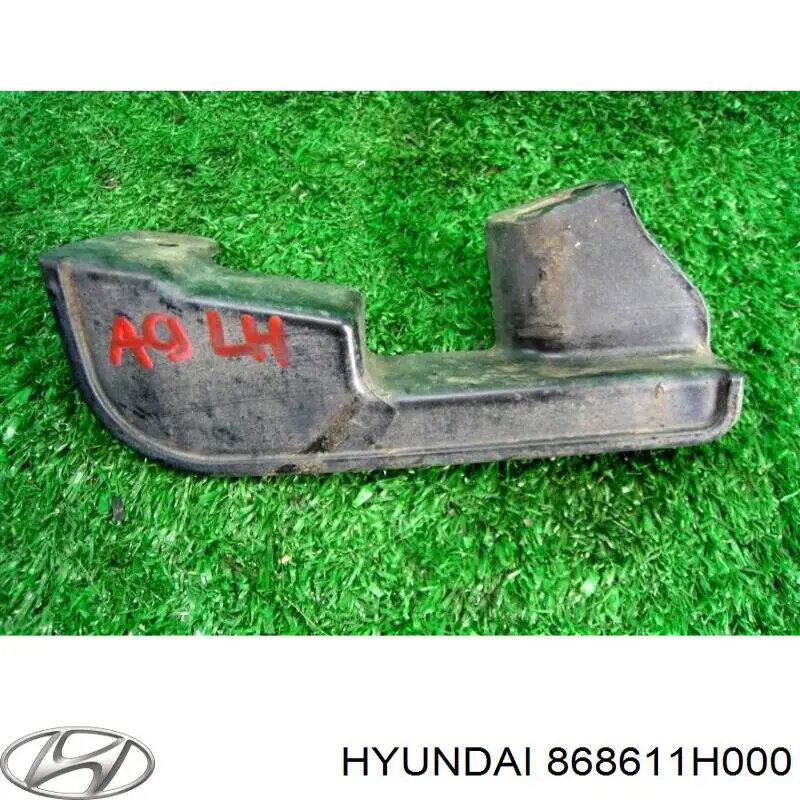 Купить 868611H000 Hyundai/Kia Щиток грязезащитный заднего крыла передний левый