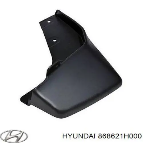 Щиток грязезащитный заднего крыла, передний правый Hyundai/Kia 868621H000