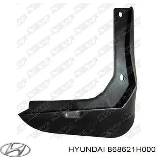 Купить 868621H000 Hyundai/Kia Щиток грязезащитный заднего крыла передний правый