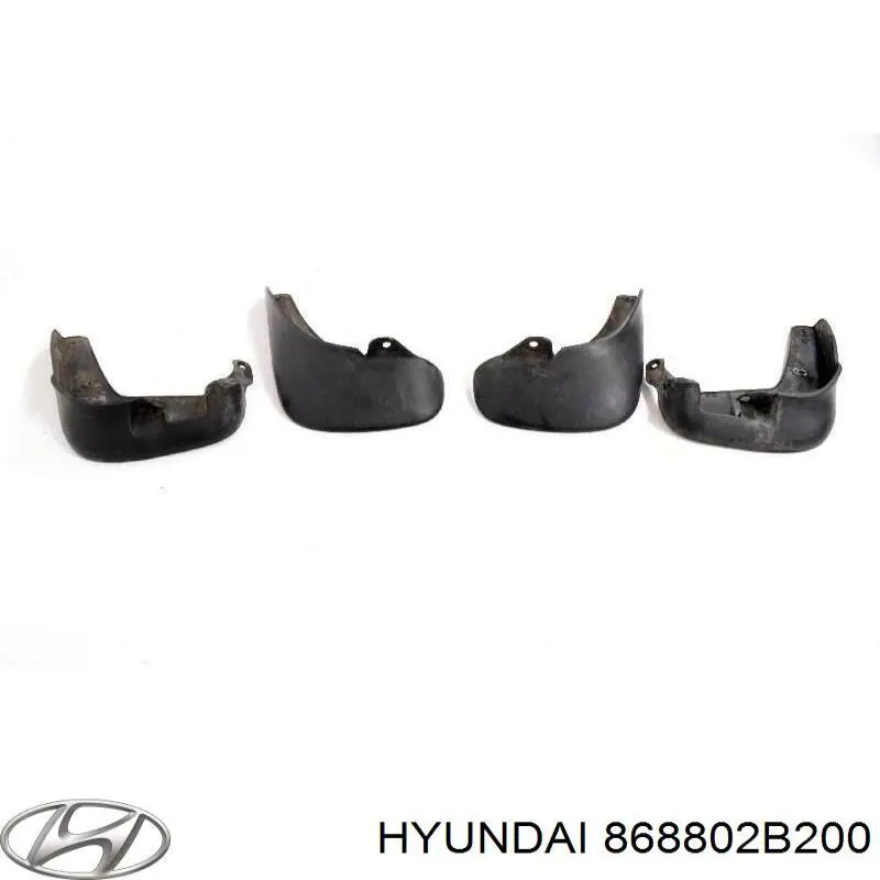 868802B200 Hyundai/Kia Брызговик задний правый