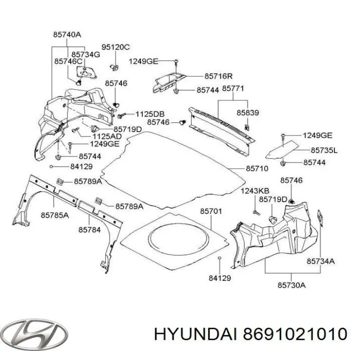  8574428000WK Hyundai/Kia