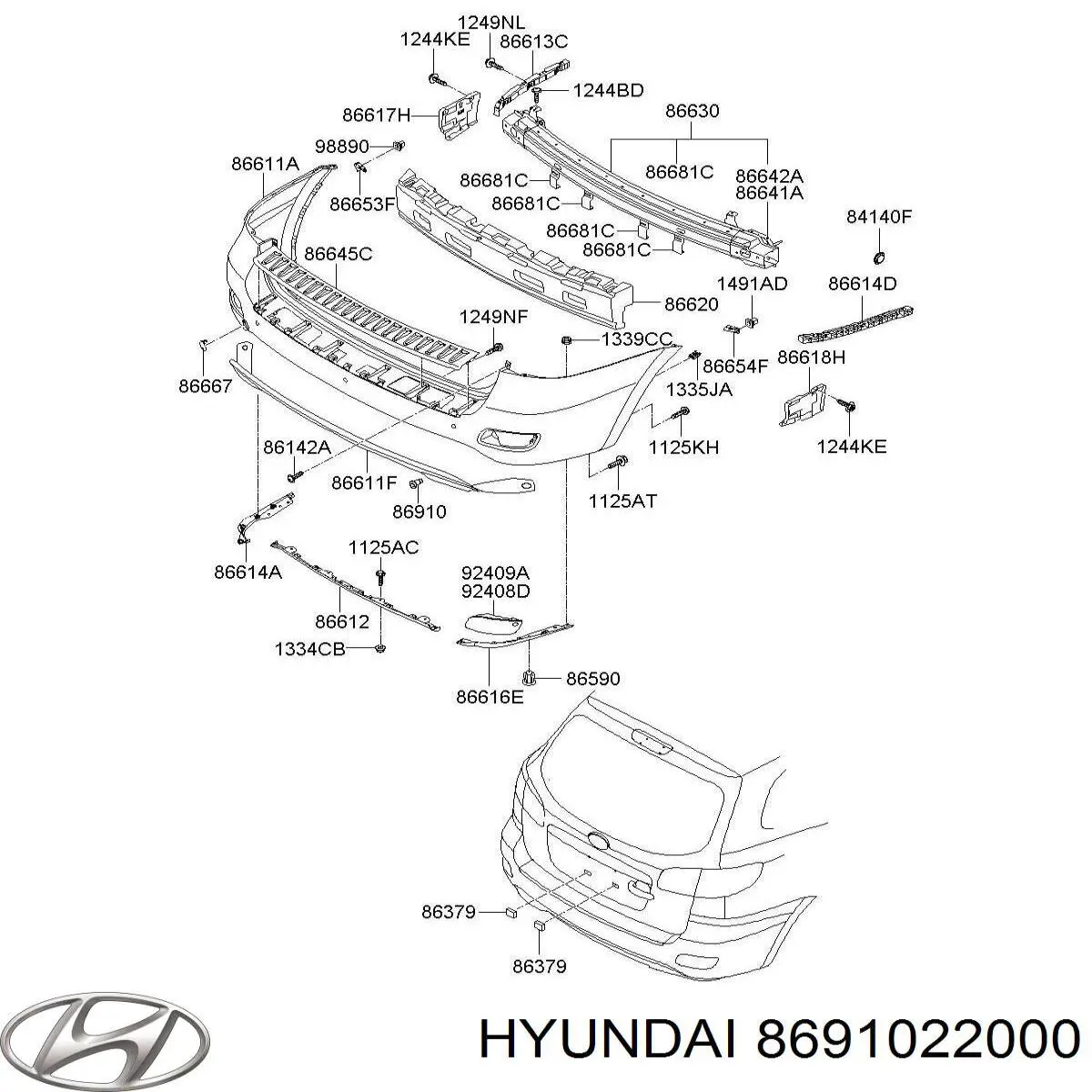  8691022000 Hyundai/Kia