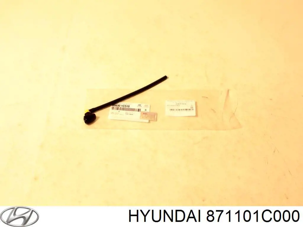 871101C000 Hyundai/Kia стекло багажника двери 3/5-й задней (ляды)