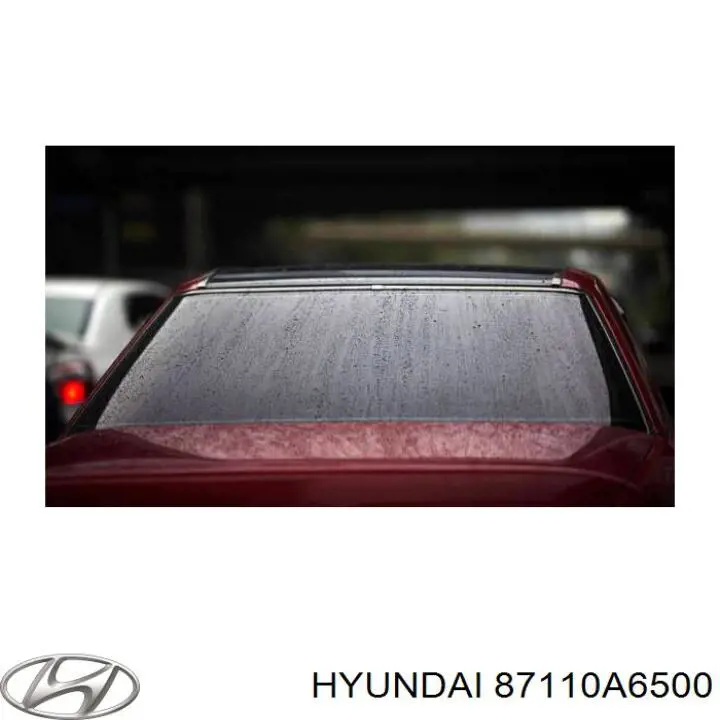 Vidro de porta-malas de 3ª/5ª porta traseira (de tampa de alcapão) para Hyundai I30 (GDH)