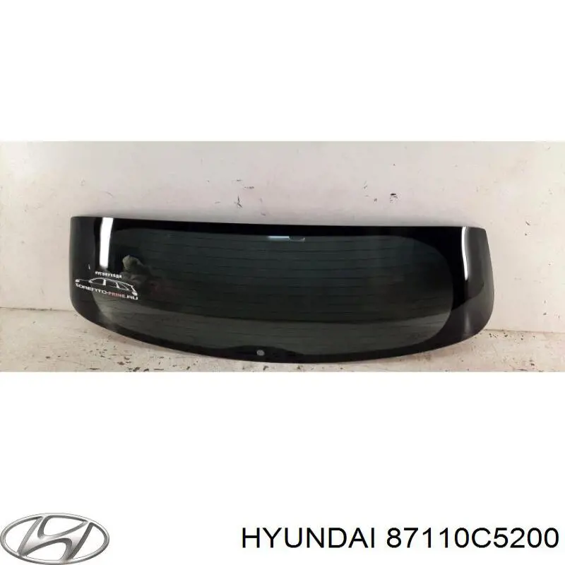 87110C5200 Hyundai/Kia стекло багажника двери 3/5-й задней (ляды)