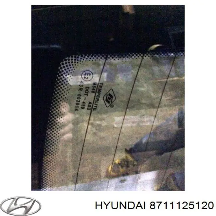  Vidro traseiro Hyundai Accent II sedan (LC) (1999 - 2005) II