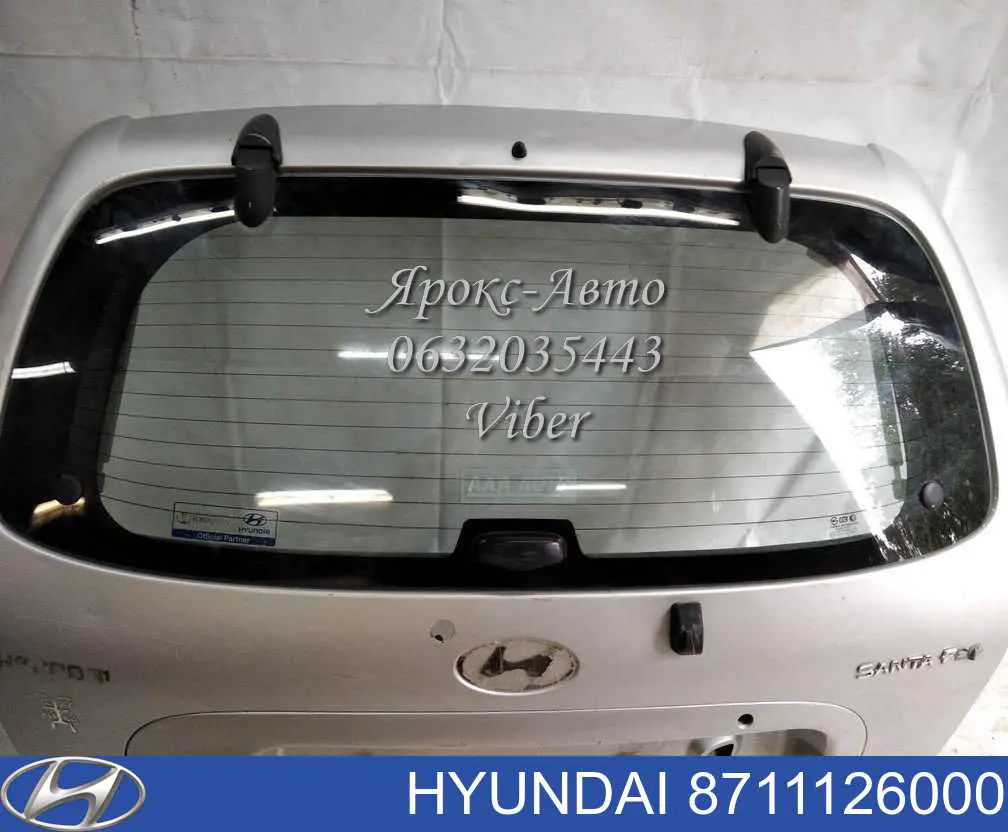 Vidro traseiro para Hyundai Santa Fe (SM)