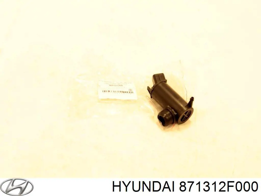 871312F000 Hyundai/Kia молдинг стекла заднего