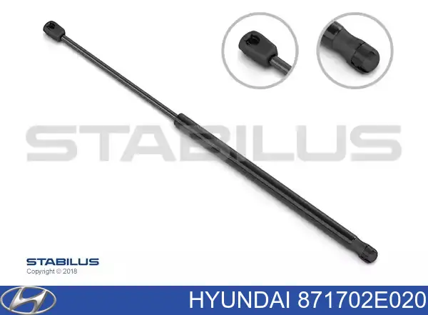 Купить 871702E020 Hyundai/Kia Амортизатор стекла багажника (двери 3/5-й задней (ляды)