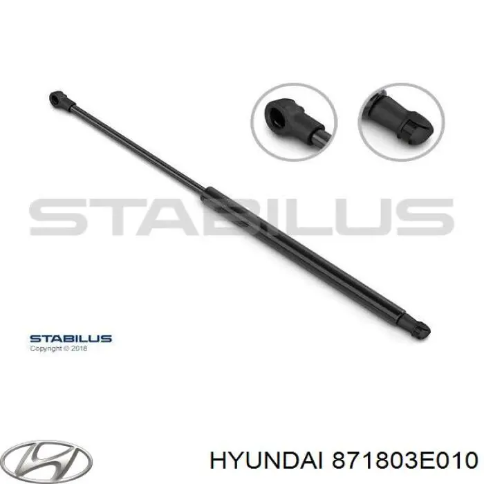 Купить 871803E010 Hyundai/Kia Амортизатор стекла багажника (двери 3/5-й задней (ляды)