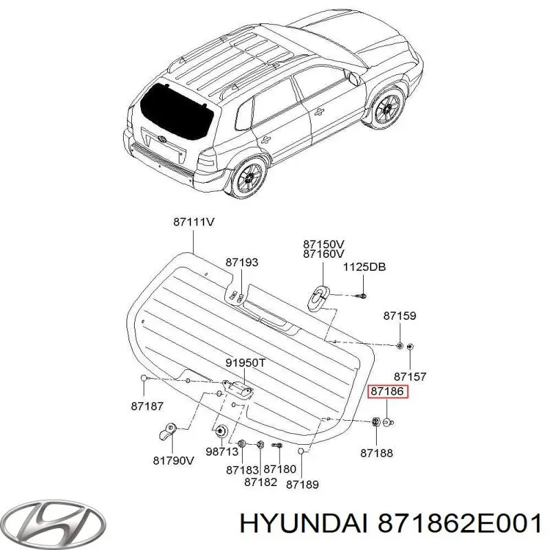 871862E001 Hyundai/Kia 