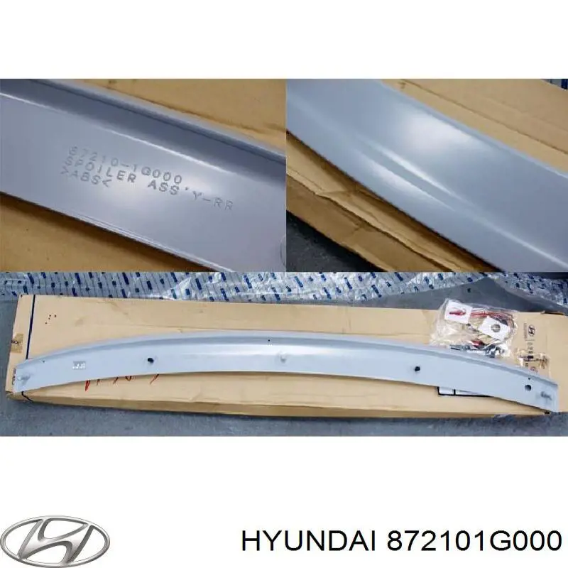 Спойлер крышки багажника 872101G000 Hyundai/Kia