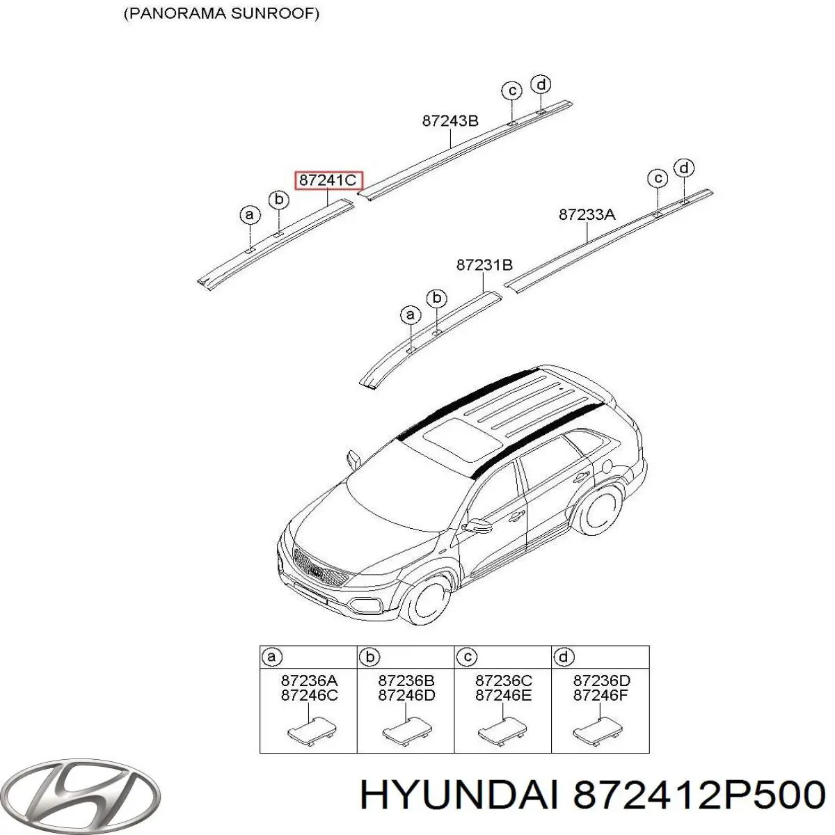  Hyundai/Kia 872412P500 цена, от 29.85 USD