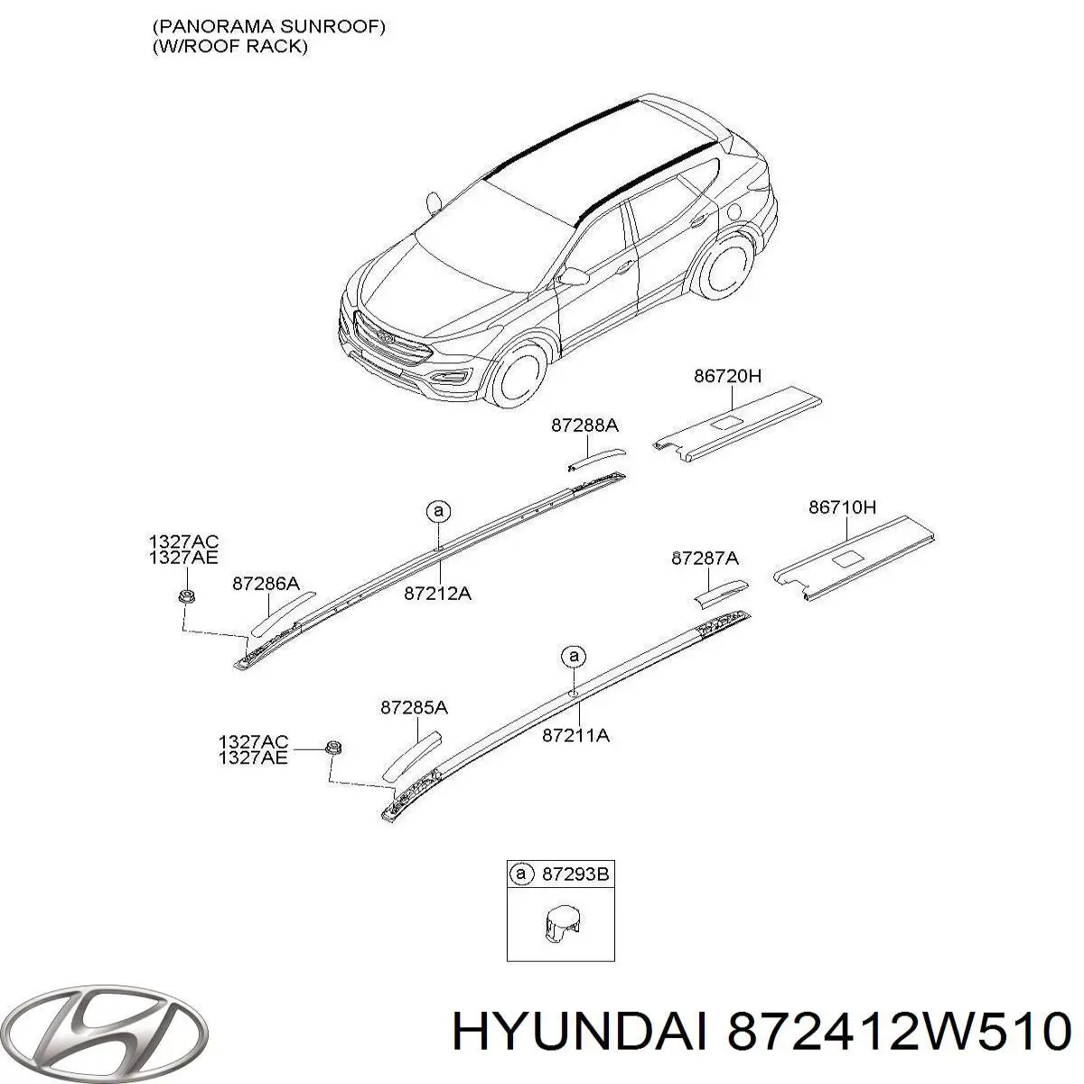  872412W510 Hyundai/Kia