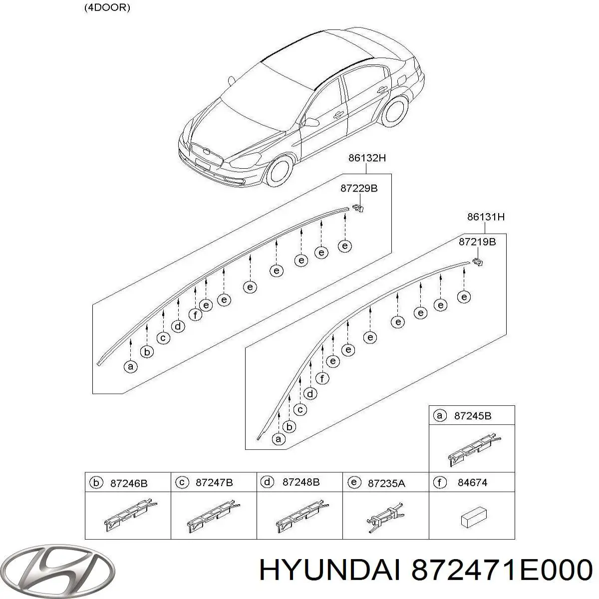  Hyundai/Kia 872471E000 цена, от  