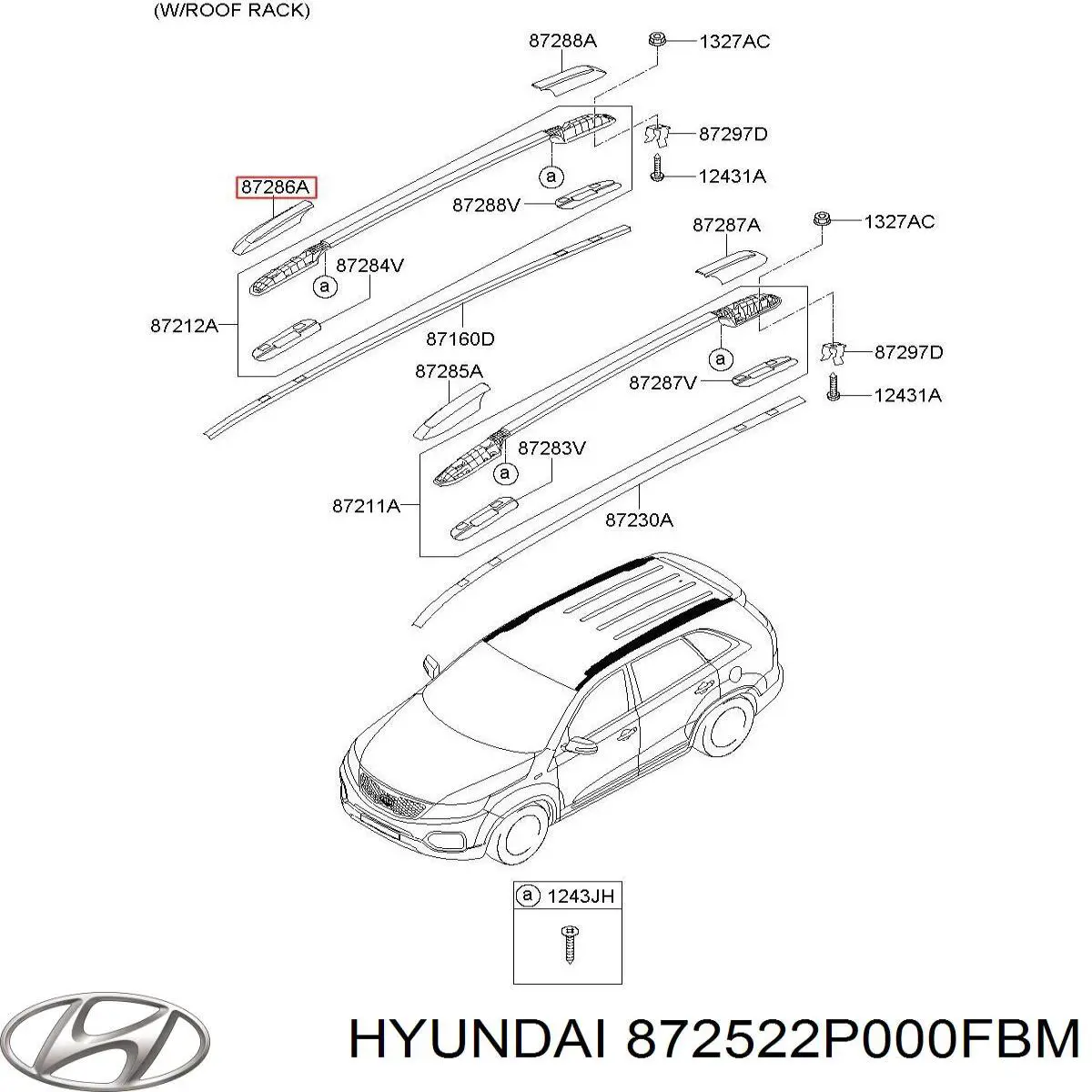  872522P000FBM Hyundai/Kia