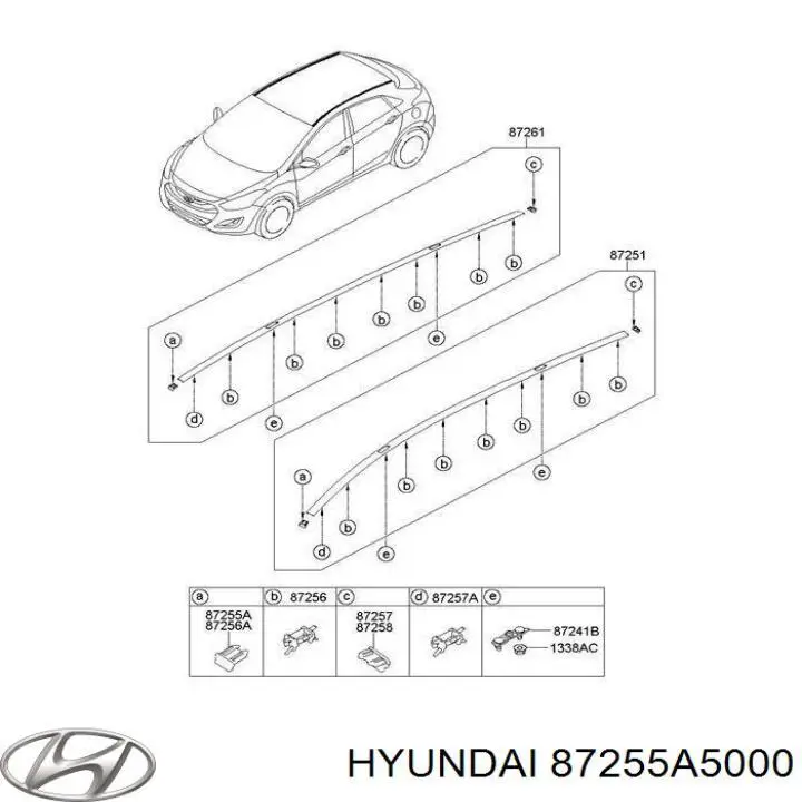 87255A5000 Hyundai/Kia