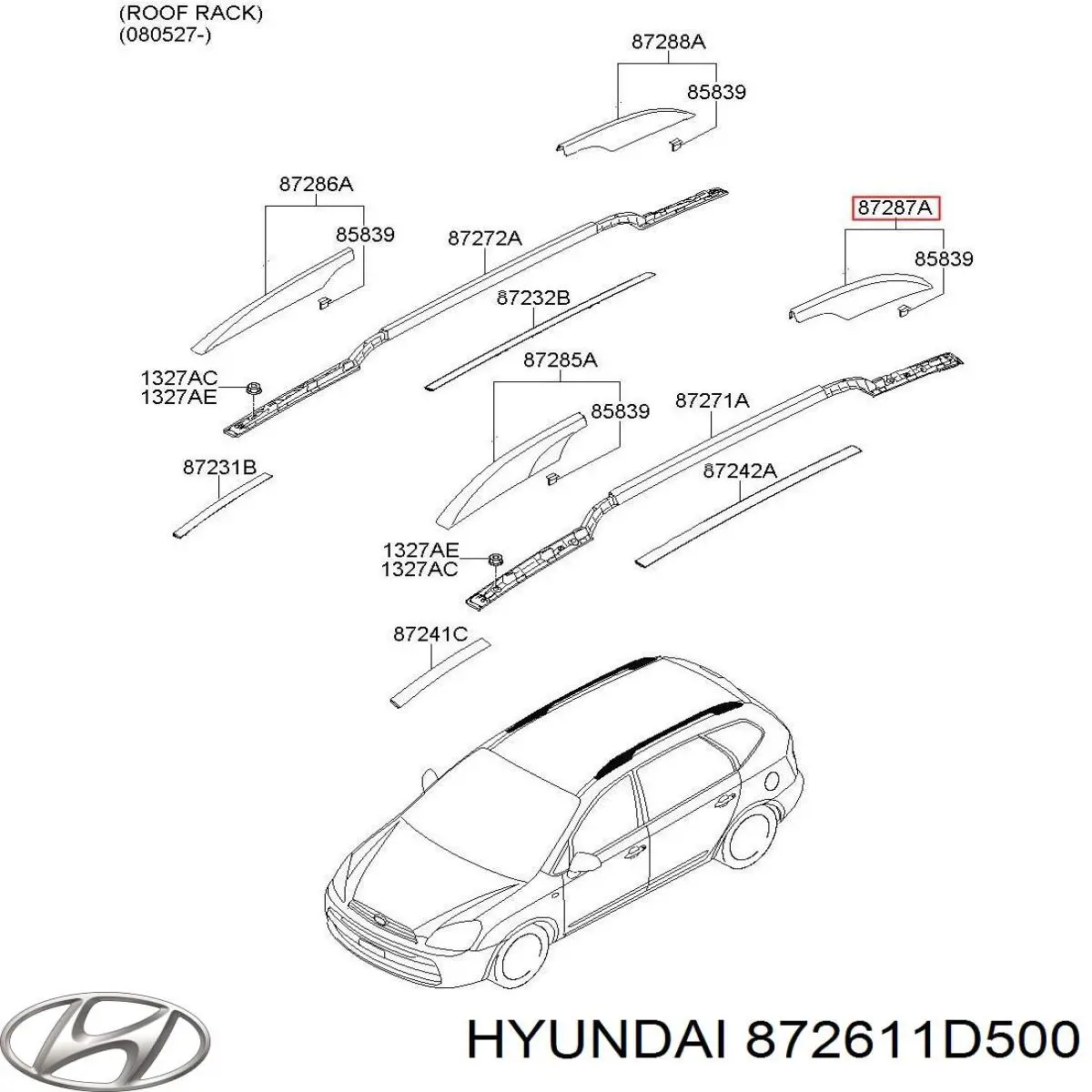  Hyundai/Kia 872611D500 цена, от 84.22 USD