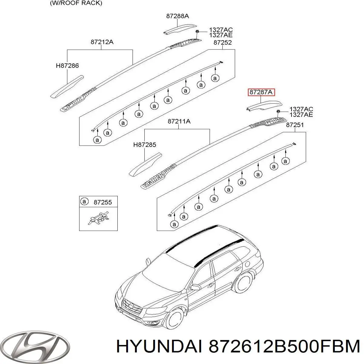 872612B500FBM Hyundai/Kia 