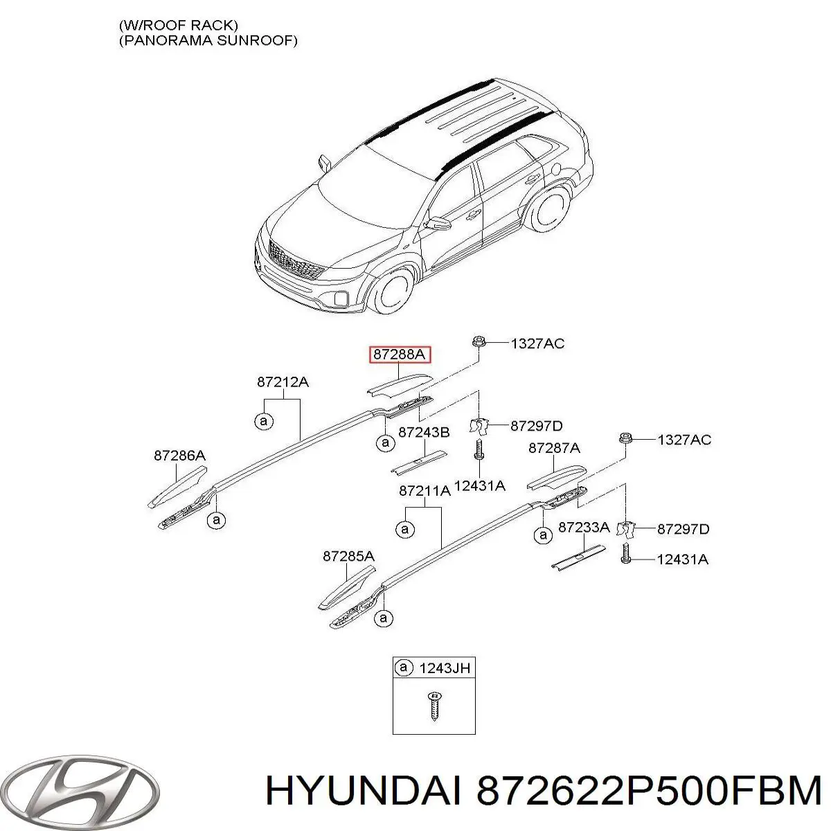 872622P500FBM Hyundai/Kia 