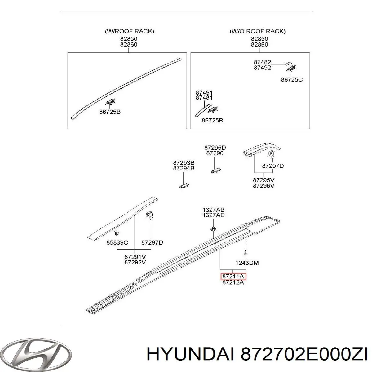  872702E000ZI Hyundai/Kia