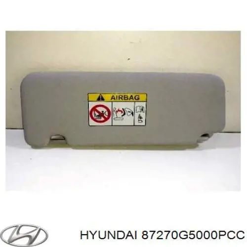 Рейлинг крыши левый 87270G5000PCC Hyundai/Kia