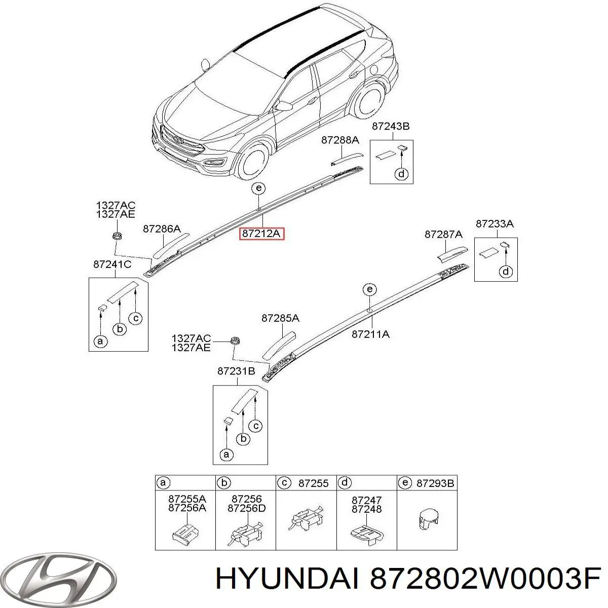  872802W0003F Hyundai/Kia