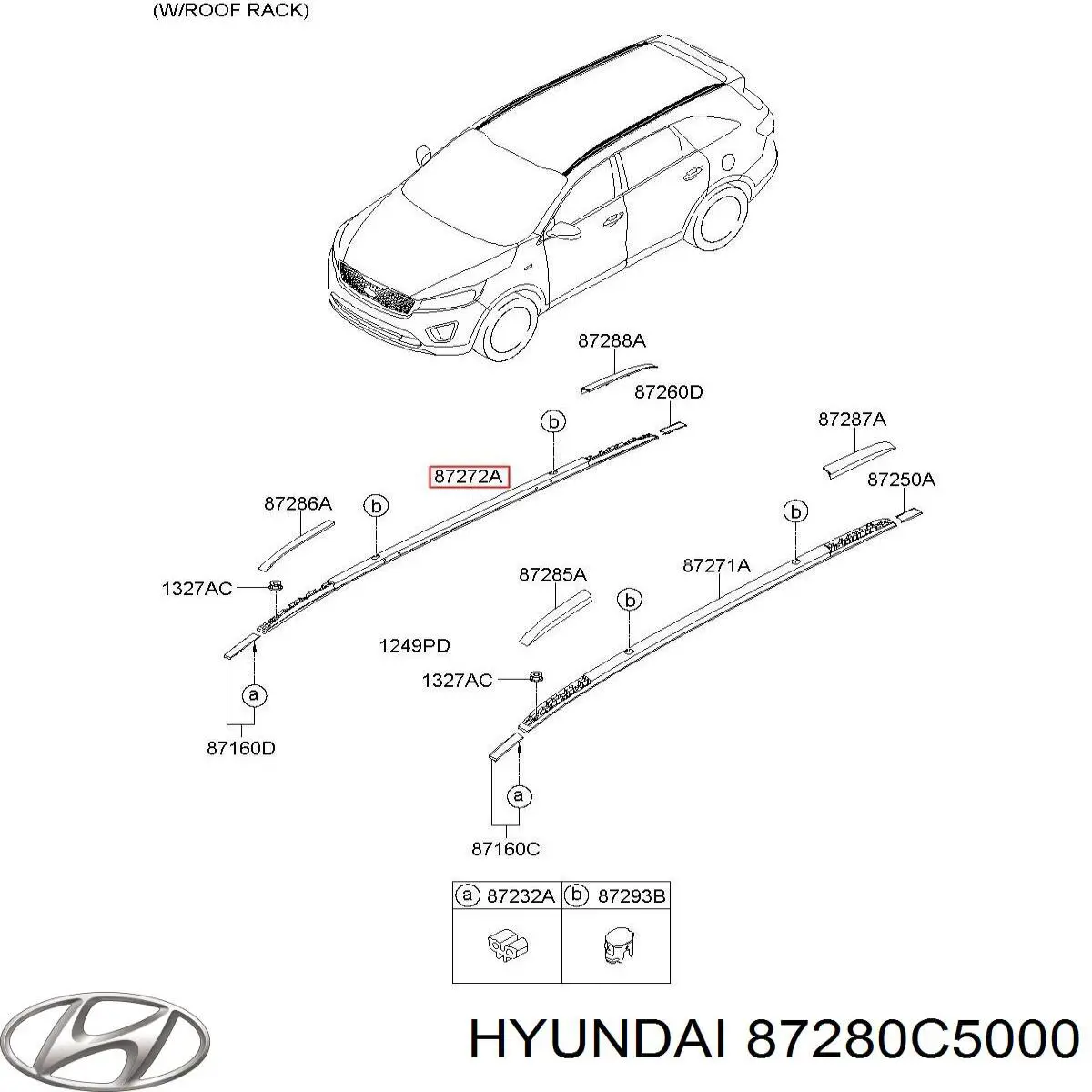  87280C5000 Hyundai/Kia