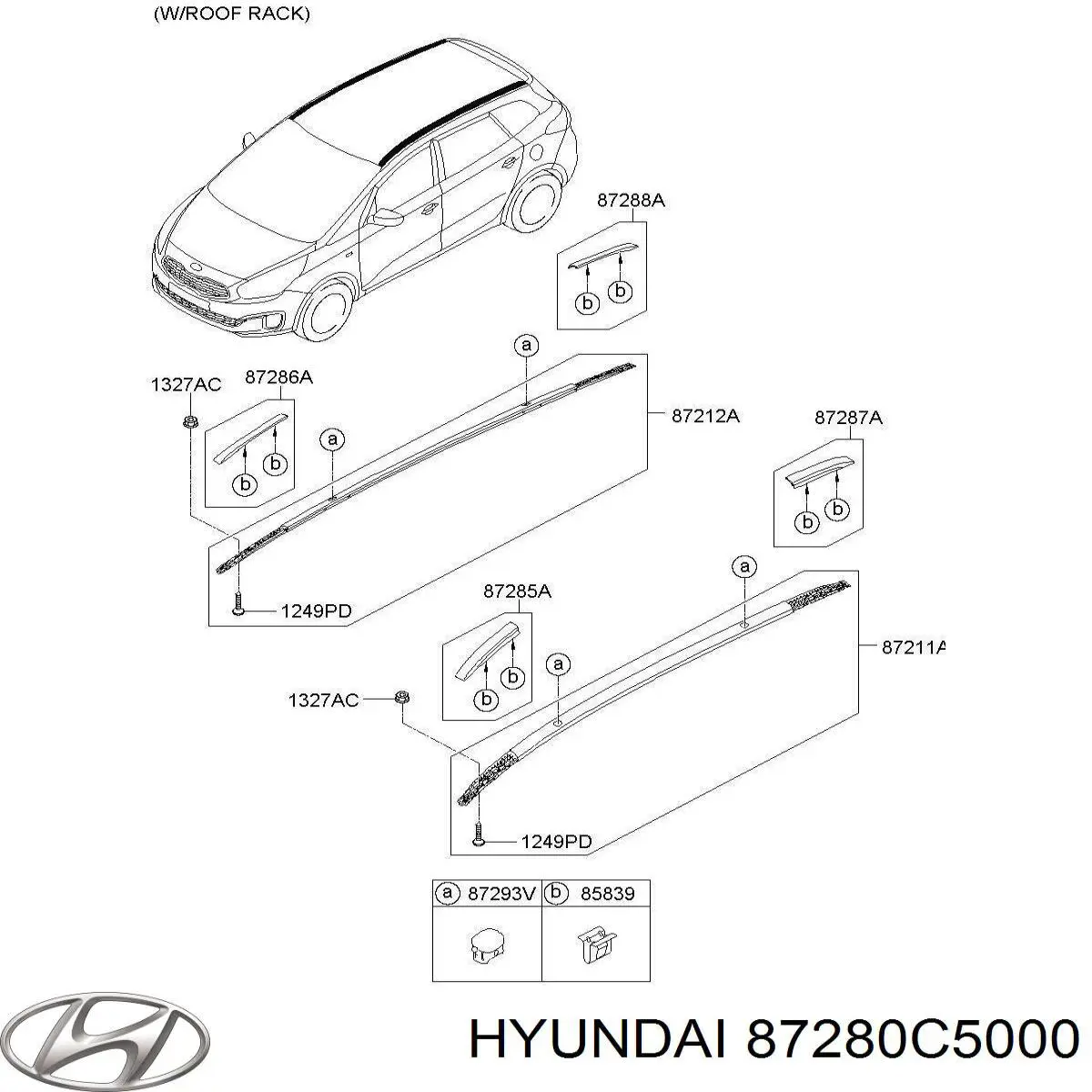 87280C5000 Hyundai/Kia 