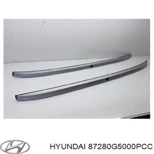 87280G5000PCC Hyundai/Kia Автомобильный рейлинг на крышу правый