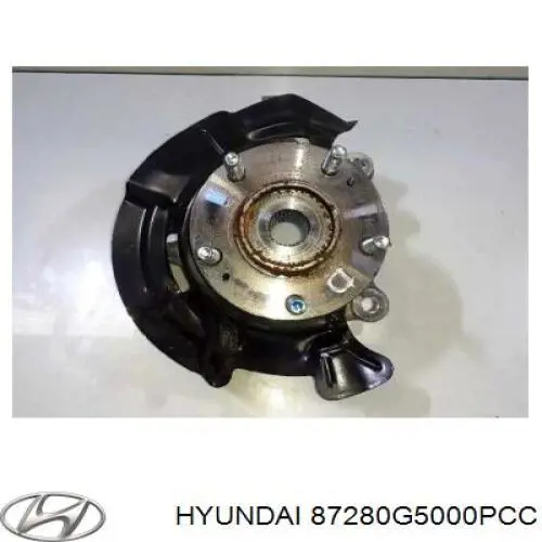 Рейлинг крыши правый 87280G5000PCC Hyundai/Kia