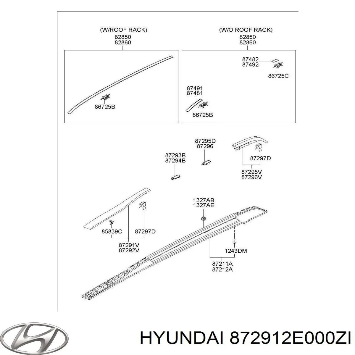 872912E000ZI Hyundai/Kia 