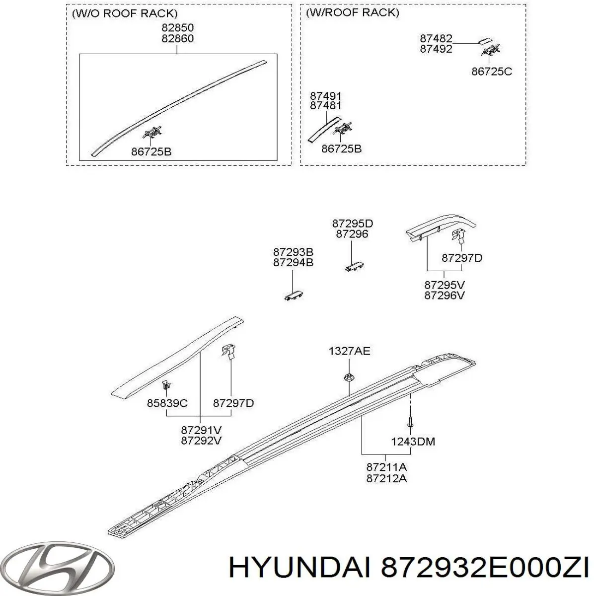  872932E000ZI Hyundai/Kia