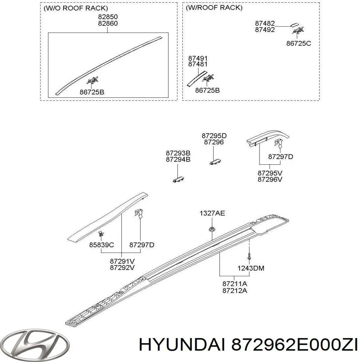  872962E000ZI Hyundai/Kia