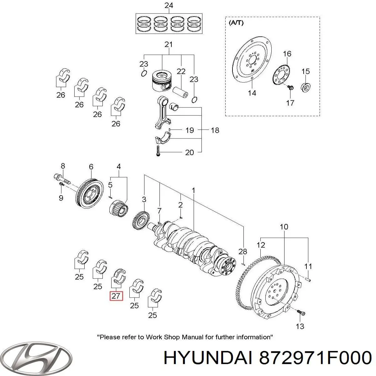 Купить 872971F000 Hyundai/Kia 
