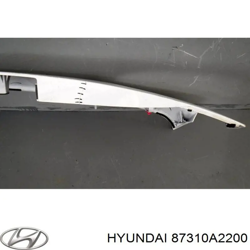 Молдинг двери задней (багажной 3/5-й) Hyundai/Kia 87310A2200