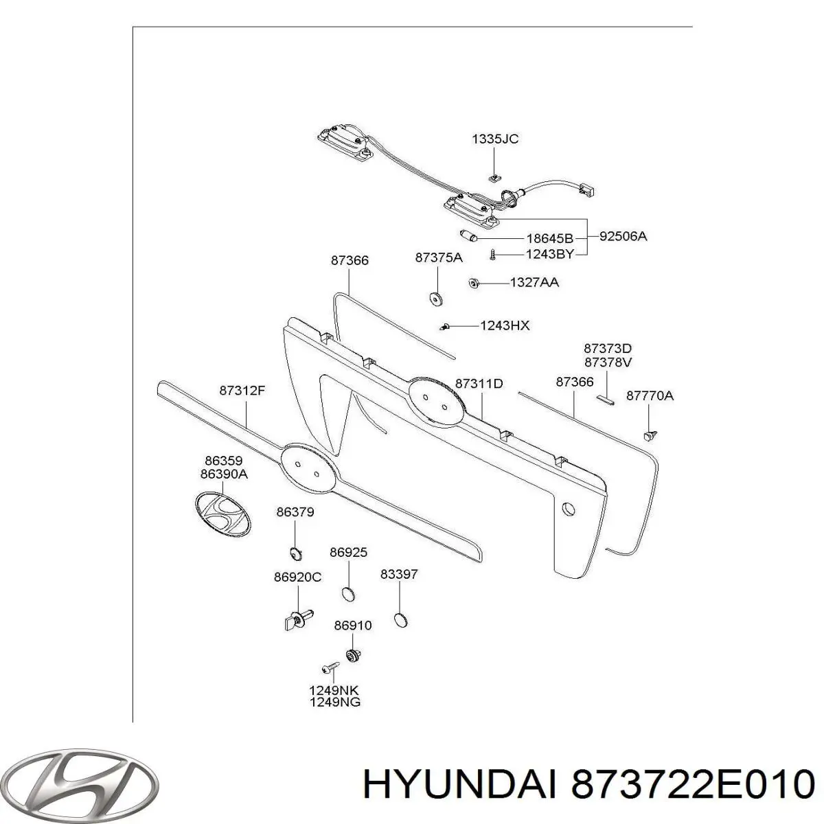  Hyundai/Kia 873722E010 цена, от 44.94 USD