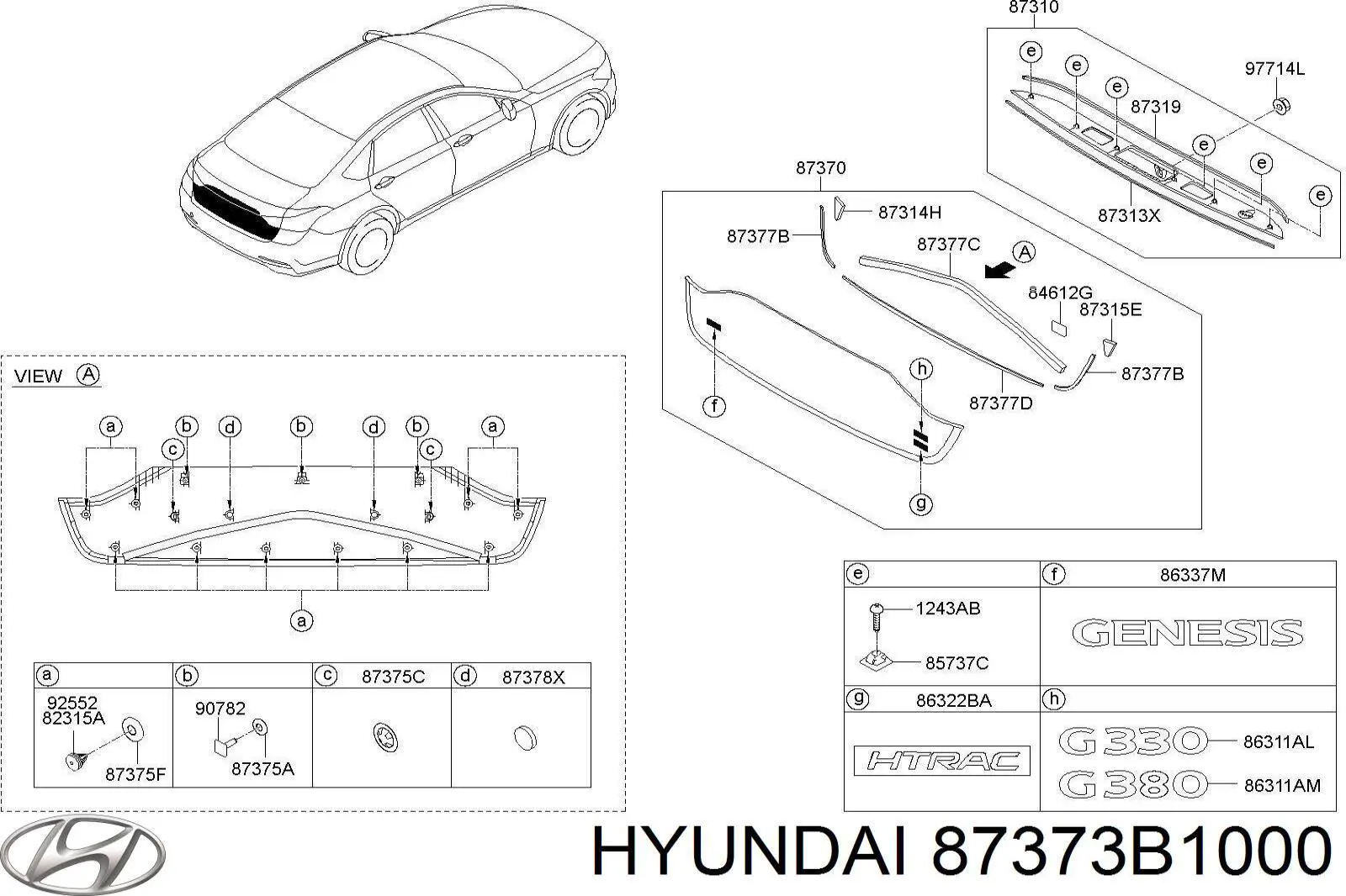  Hyundai/Kia 87373B1000 цена, от 0.34 USD
