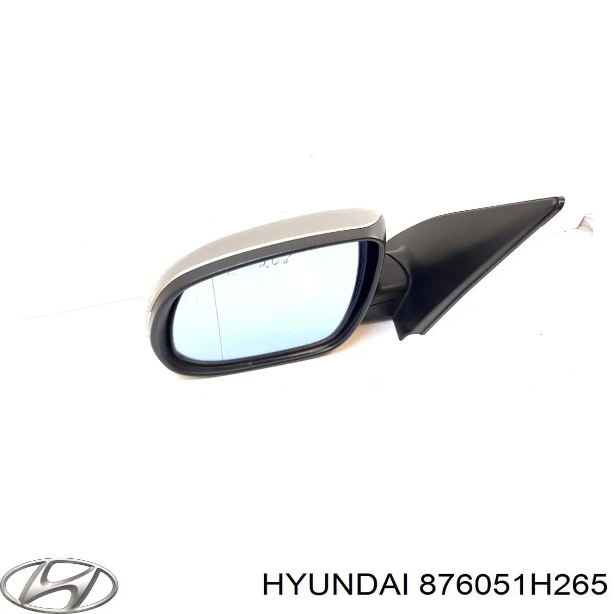 876051H265 Hyundai/Kia зеркало заднего вида левое