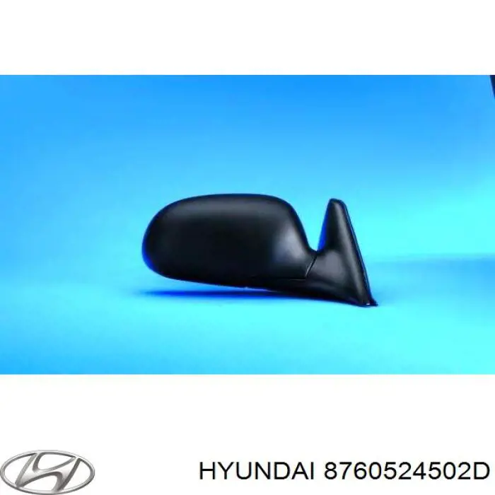 8760524502D Hyundai/Kia зеркало заднего вида левое